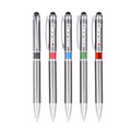 Colored middle Ring Stylus Metal Pen